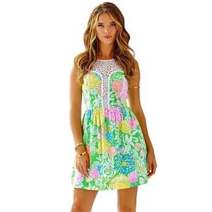 BNWT Lilly Pulitzer Hibiscus Stroll Raegan Dress